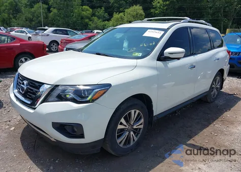 2017 Nissan Pathfinder S/Sv/Sl/Platinum из США, поврежденный, VIN 5N1DR2MM7HC656766